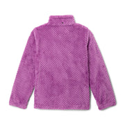 Columbia Girls Bugaboo III Fleece Interchange 3-in-1 Jacket, Omni-Tech Waterproof, Omni-Heat Thermal Reflective, Razzle Lavender Pearl, Small, 208948