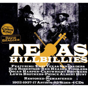 JSP Records Texas Hillbillies 1922-1937 Various Artists 4 CDs Remastered Collection