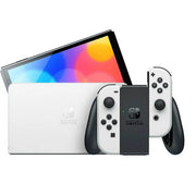 Nintendo Switch OLED Model W/ White Joy-Con Console with Mario Kart 8 Deluxe Game