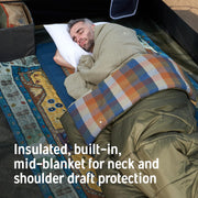 Kelty 35431725BOV Wayback 20 F Oversized Sleeping Bag, Burnt Olive