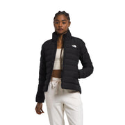 The North Face Aconcagua 3 Women's Insulated Jacket, Wind & Water Resistant, Down & Synthetic Blend, TNF Black, Large, NF0A84IU