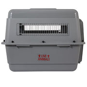 Petmate Sky Kennel for Pets from 30 to 50-Pound, Light Gray