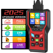 NEXPOW C801 OBD2 Scanner Diagnostic Code Reader with Oil Reset, EPB Reset, Battery Test, 2.8-Inch Color Screen for All 1996+ OBDII Cars