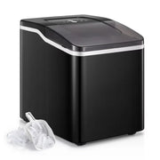 AICOOK 1234 Ice Maker Machine Countertop 2 Ice Sizes, 28 lbs