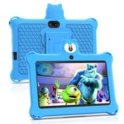 BAKEN Kids Tablet 7 inch 32GB WiFi Android Tablet For Kids Bluetooth Parental Control Pre-Installed Learning Tablet Apps for Toddlers Children Shockproof Case (Blue) 1.3 (MP) Megapixels