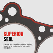 Fel-Pro Automotive Engine Cylinder Head Gasket, Steel Core Laminate with Copper Wire, Nonstick Coating, Fits Chevrolet V8 Engines 265-400, 1010