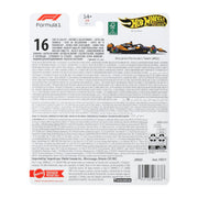 Hot Wheels Premium McLaren Formula 1 Team #4 Diecast Collectible Car, 1:64 Scale, Metal Construction, 2024 JBM11