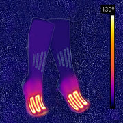 ActionHeat AH-SK-AA-02-XXL 2X-Large Black Cotton AA Heated Sock