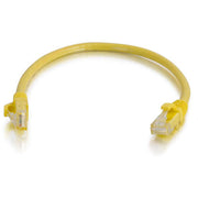 C2G Cat6 Snagless Unshielded UTP Ethernet Patch Cable, Yellow, 15ft, 4013