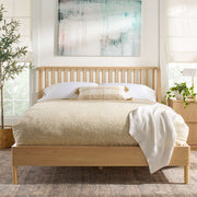 Better Homes & Gardens Lillian Spindle Bed, Queen, Natural Pine Finish - 85.00 x 65.00 x 41.15 Inches