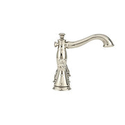 Delta Faucet 3597LF-PNMPU Cassidy Two Handle Wide Spread Bathroom with Metal Pop-Up, Polished Nickel