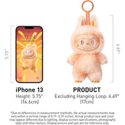 Pop Mart Labubu Big Into Energy Vinyl Plush Pendant, 6.7 Inches, Colorful Design, ABS/PVC
