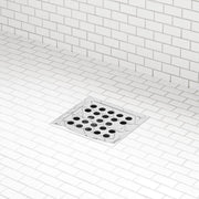 Signature Hardware 446696 Menlo Square Shower Drain Chrome