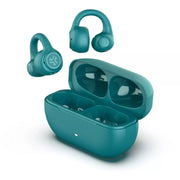 JLab EBFLEXRTEL124 Flex True Wireless Bluetooth Open-Ear Earbuds, Teal