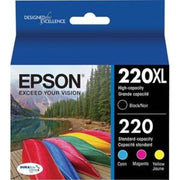 Epson T220XL-BCS Ultra 220XL/220 High Yield Black and Standard Color 4/Pack