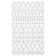 Safavieh Blossom Aspen Geometric Wool Runner Rug, Ivory Grey, 2'3