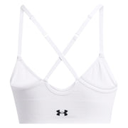 Under Armour Vanish Seamless Low Sports Bra - White - M