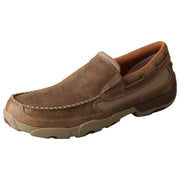Twisted X Men's Slip-On Driving Moccasins - Bomber - 11M