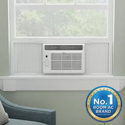 Midea MAW06R1YWT-S 6,000 BTU Easy Cool Electronic Window Air Conditioner with Remote Control, White