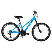 Concord Bikes 24 in Hybrid Commuter Bike, 21-Speed Drivetrain, Sky Blue, Fits Riders 4 ft 6 in-5 ft 6 in