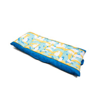 Comfort Research Big Joe Kona Pool Lounger with Built-In Headrest, Paintbrush Yellow, Double-Sided Mesh Fabric, Quick-Drying, 5.5 ft, Supports 250 lb