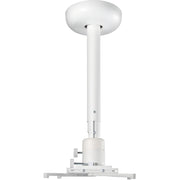 ViewSonic Projector Ceiling Mount, Adjustable Arm 19.7-30.7 in, 55 lb Capacity, White, PJ-WMK-007
