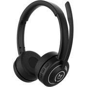 Morpheus 360 Sanctuary Wireless Noise Canceling UC Headset with Boom Microphone, Bluetooth Stereo, Over-the-Head On-Ear, Black, HS6750ANC