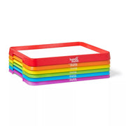 Hand2Mind 96157 Rainbow Magnetic Trays (Set of 6)