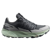 Salomon Thundercross Trail Running Shoes for Men - Asphalt/Sharkskin/Spray - 9.5M