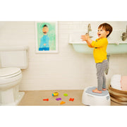 Munchkin Multi-Stage 3-in-1 Toddler Potty Seat Trainer Ring and Step Stool White 41675