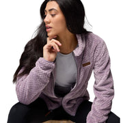 Columbia Fire Side II Sherpa Full-Zip Jacket for Ladies - Shale Purple - XL