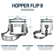 YETI Hopper Flip 8 Soft-Side Cooler - Ultramarine Violet