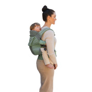 LILLEbaby CarryOn Airflow DLX Toddler Carrier, Ergonomic 3-Position Baby Wrap with Lumbar Support, Breathable Mesh, Lightweight, Willow, 90603638