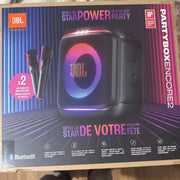 JBL JBLPBENCORE22MICAM PartyBox Encore Essential 2 Portable Battery-Powered Party Speaker w/AI Sound Boost, Black