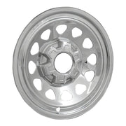 Coast to Coast Accents IWCIMP100X  Wheel Skin; IMPOSTOR ; 17 Inch; 12 Hole; Snap-On, Chrome