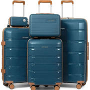 Joyway 5 Luggage Sets PP Hardside Spinner Luggage - (20 24 28 )
