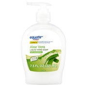Equate Aloe Vera Liquid Hand Soap with Moisturizers, Hypoallergenic, Paraben-Free, 7.5 fl oz, Green, Pack of 3