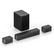 Ultimea U2500 Poseidon 5.1 Channel Bluetooth Sound Bar Speaker System, 320W RMS, Black, App Control, Wireless Subwoofer, Adjustable Surround Levels