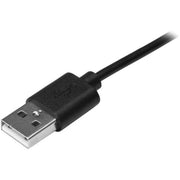 StarTech USB-C to USB-A Cable, 1 Meter, USB 2.0, Reversible Connector, Black, USB2AC1M