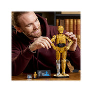 LEGO 75398 Star Wars C-3PO Buildable Droid Figure For Build & Display