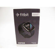 Fitbit FB512BKBK Sense Advanced Health & Fitness Smartwatch - Graphite Carbon