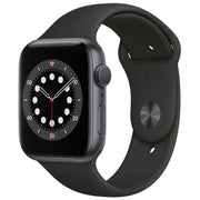 Apple Watch Gen 6 Series 6 44mm Space Gray Aluminum - Black Sport Band M00H3LL/A