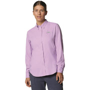Columbia Womens PFG Tamiami II Long Sleeve Fishing Shirt, Omni-Shade UPF 40, Moisture-Wicking, Hydrangea, X-Large, 1275701583XL