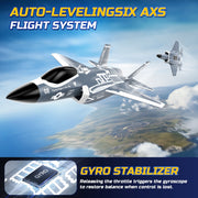 DEERC F35 4 Channel Brushless RC Plane for Adults Remote Control Airplane EDF Fighter Jet