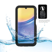 Body Glove 100090204 Tidal Waterproof Phone Case for Samsung Galaxy A15 5G Black/Gray