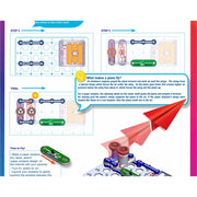 Elenco Electronics Snap Circuits Flight Deck Science STEM Toy, 5 Projects, Multicolor, SCFLTKIT