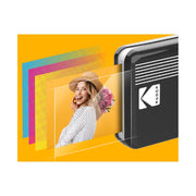 Kodak P210RW_60BNDL Mini 2 Retro Portable Instant Photo Printer + 68 sheets Bundle - White