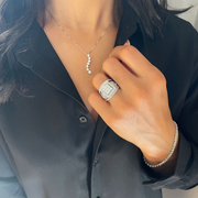 Diamond Rings 190WHK083S 2.95 CT. T.W. Diamond Fashion Ring in 14 Karat White Gold (HI, I1) 5