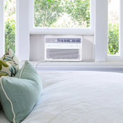Keystone KSTAW101WA 10,000 BTU 450 Sq. ft. Window Mounted Inverter Air Conditioner with Remote Control