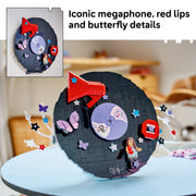 LEGO Editions Olivia Rodrigo's Vinyl Building Set, 360 Pieces, Ages 10+, Music-Themed Collectible, 6590626